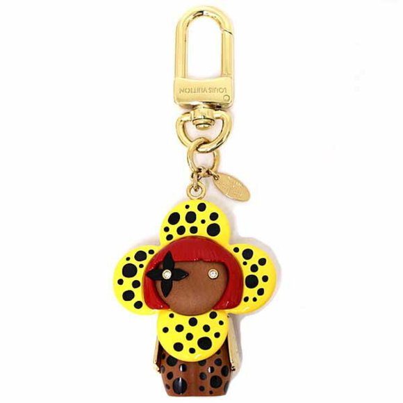 LOUIS VUITTON Black Keyring - Picture 1 of 6